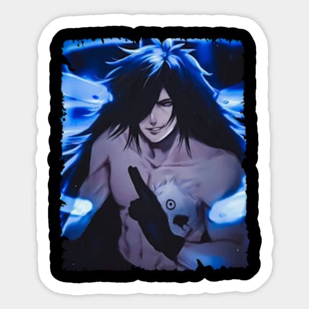 MADARA UCHIHA MERCH VTG Sticker by xsmilexstd